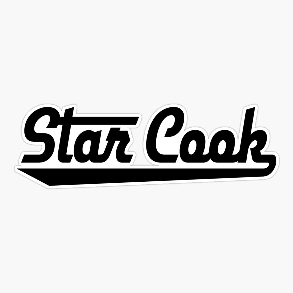 Maneki Star Cook Sticker, Phone Decal Water Bottle Stickers Car Decals ...