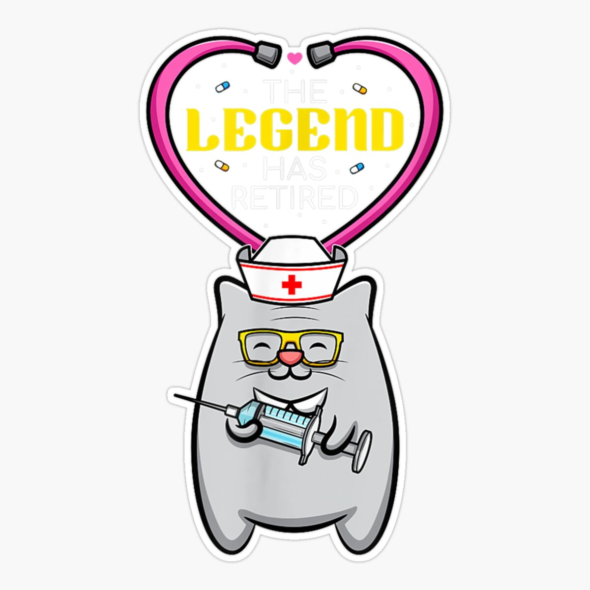 Maneki The Legend Has Retired Funny Retirement Quotes For Nurses Er ...