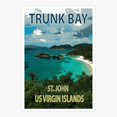 thumbnail image 1 of Maneki Trunk Bay, St. John Us Virgin Islands Sticker, Phone Decal Water Bottle Stickers Car Decals, Funny Birthday Gift, 1 of 4