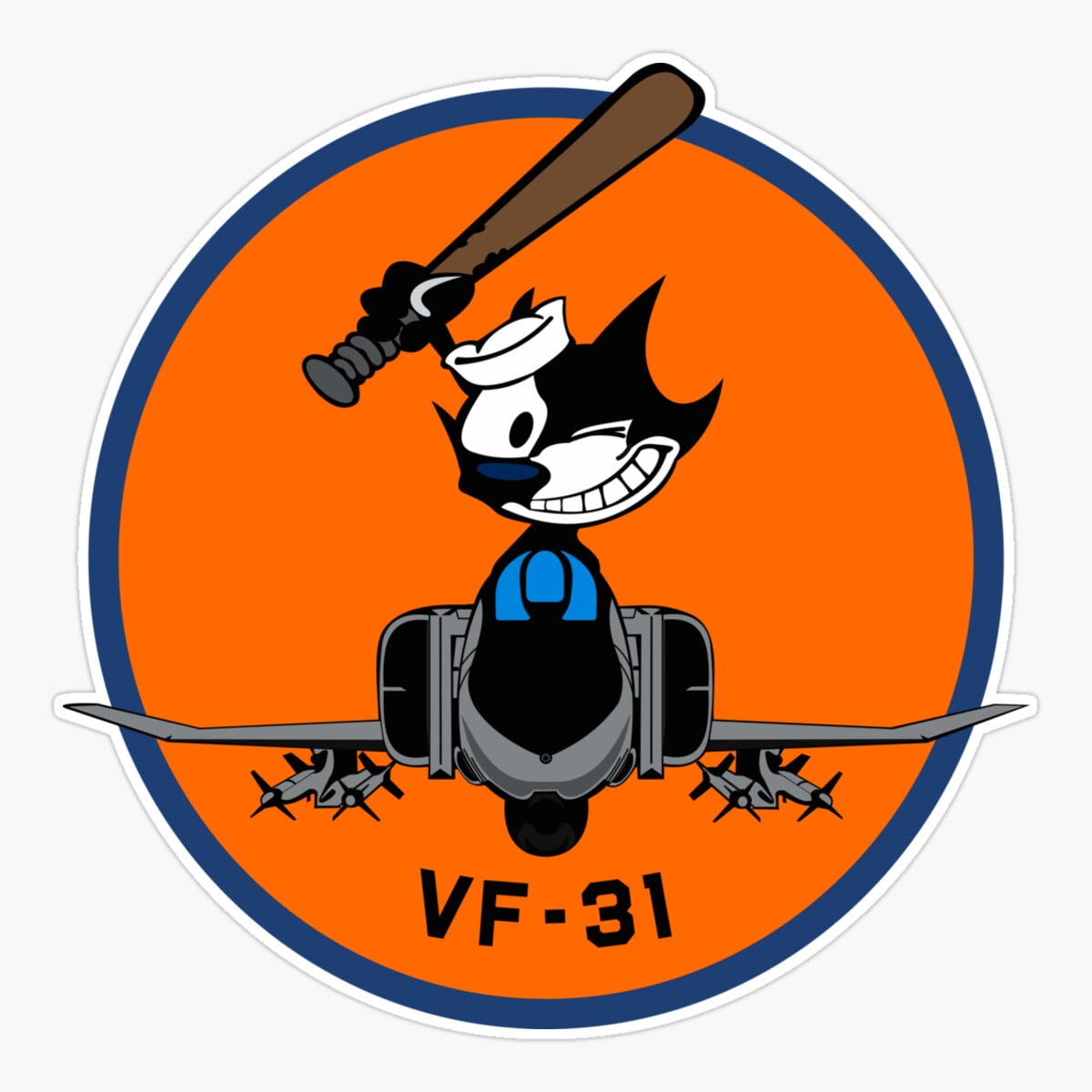 Maneki Usn Vf-31 - Mcdonnell Douglas F-4 Phantom Ii - Morale Pacht ...