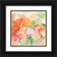 thumbnail image 1 of Manero, Annie 20x20 Black Ornate Wood Framed with Double Matting Museum Art Print Titled - Coquelicots, 1 of 4