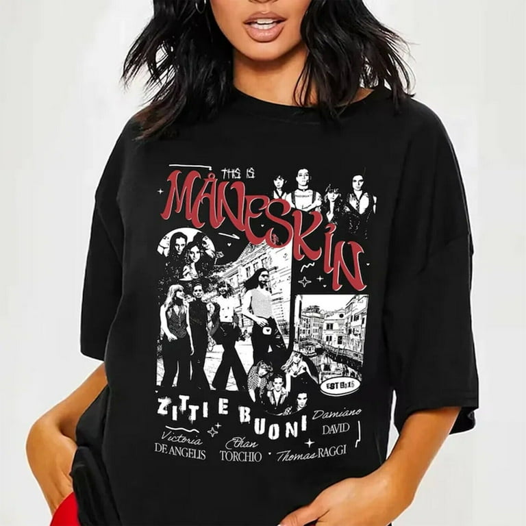 Maneskin T-Shirt, Maneskin Shirt, Måneskin Rock Band Shirt Maneskin T-Shirt, Maneskin Shirt, Måneskin Rock Band Shirt