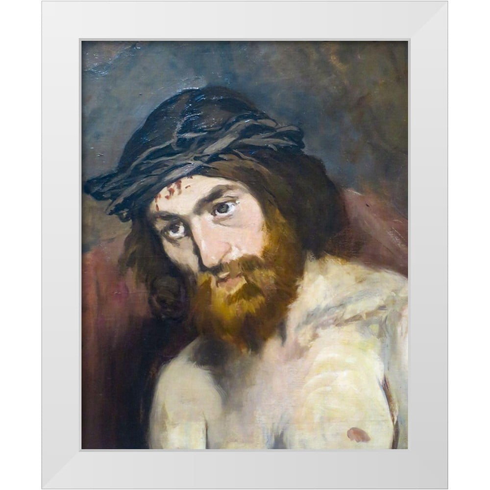 Manet, Edouard 12x14 White Modern Wood Framed Museum Art Print Titled ...
