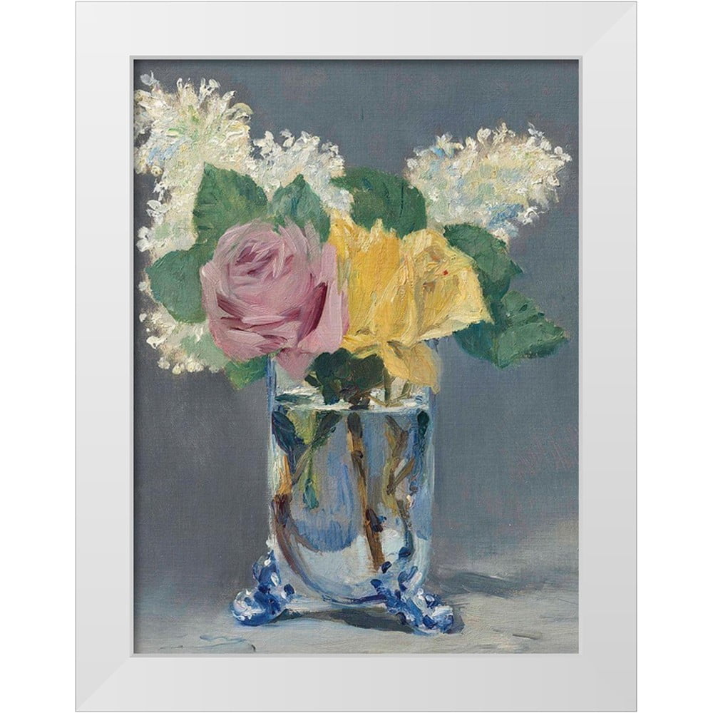 Manet, Edouard 12x14 White Modern Wood Framed Museum Art Print Titled ...