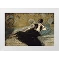 thumbnail image 1 of Manet, Edouard 14x11 White Modern Wood Framed Museum Art Print Titled - La Dame aux Eventails; Nina de Callias, 1873-74, 1 of 4