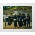 thumbnail image 1 of Manet, Edouard 14x12 White Modern Wood Framed Museum Art Print Titled - The Execution of Emperor Maximilian of Mexico, June 19, 1867, 1 of 4
