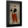 thumbnail image 1 of Manet, Edouard 14x24 Black Modern Framed Museum Art Print Titled - The Young Flautist, 1 of 5