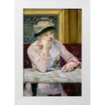 thumbnail image 1 of Manet, Edouard 17x24 White Modern Wood Framed Museum Art Print Titled - Plum Brandy, 1 of 4