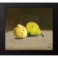 thumbnail image 1 of Manet, Edouard 22x20 Black Modern Framed Museum Art Print Titled - Deux poires, 1 of 4