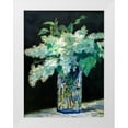 thumbnail image 1 of Manet, Edouard 25x32 White Modern Wood Framed Museum Art Print Titled - White Lilac, 1 of 4