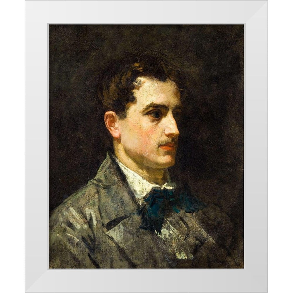 Manet, Edouard 26x32 White Modern Wood Framed Museum Art Print Titled ...