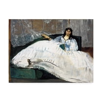 Manet 'Woman with a Fan' Canvas Art
