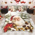 thumbnail image 1 of Manfei 3D Santa Claus 7-Piece Twin Bedding Sets, Dreamy Christmas Bedding Comforter Set, Teens Kids Boys Girls Reversible Sheet Sets, Luxury Bedroom Decor, 1 of 8