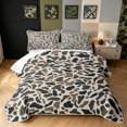 thumbnail image 1 of Manfei Abstract Camouflage Quilt Full, Polkadot Camo Full Bedspread Sets, Coyote Brown, 3 Pieces, 1 Coverlet and 2 Pillowcases, 1 of 7
