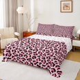 thumbnail image 1 of Manfei Abstract Geometric 4pcs Bed Sheets,Animal Print King Sheets,Animal Leopard Super Cozy Sheet Set,Wildlife Room Decor, 1 of 7