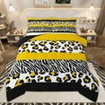 thumbnail image 1 of Manfei Animal Print Patchwork 2pcs Bedding Comforter Set for Teens Boys Girls,Animal Leopard Zebra Twin Comforter Sets,Geometric Stripes Breathable Bedding Set,Luxury Bedroom Decor,Reversible, 1 of 8