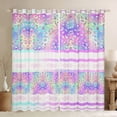 thumbnail image 1 of Manfei Aztec Leopard Print Blackout Curtains Set of 2 (52x84 Each) for Female, Fashion Cheetah Animal Window Curtains, Chic Stripes Abstract Curtains and Drapes, Window Curtains Decor, 1 of 6