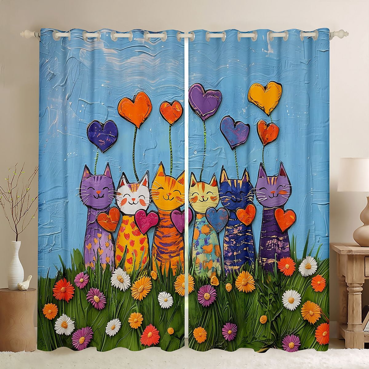 manfei-ballon-cat-curtains-and-drapes-pack-of-2-52x63-each-rustic