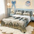 thumbnail image 1 of Manfei Blue Bowtie Duck Full Size Sheets 4-Piece for Boys Girls,Cartoon Bowknot Animal Bed Sheets for Kids Teens,Lightweight Room Decor, 1 of 3