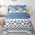 thumbnail image 1 of Manfei Bohemian Aztec Bedding Comforter Set 7pcs for Teens Boys Girls,Polka Dots Queen Bedding Sets Super Cozy,Hippie Tribal Queen Sheet Sets,Ultra Soft Home Decor,Reversible, 1 of 8