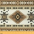 thumbnail image 1 of Manfei Bohemian Aztec Sewing & Crafting Fabric (1 Yard), Tribal Arrow Print Home Decor Fabric by the Yard, Brown Beige Geometric DIY Fabric, 1 of 6