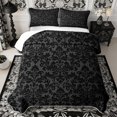 thumbnail image 1 of Manfei Bohemian Damask Bed Spread Queen 3pcs,Southwestern Theme Queen Coverlet Set,1 Quilt and 2 Pillowcases, 1 of 7