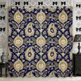 thumbnail image 1 of Manfei Bohemian Paisley Blackout Curtains,Southwestern Theme Window Curtains Pack of 2 (38x45 Each), 1 of 5