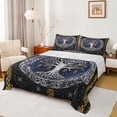 thumbnail image 1 of Manfei Boho Bohemian Pattern Bed Sheets,Tree Of Life King Sheets,Western Fantasy Sheet Set For Adults,Super Cozy Room Decor,4 Pieces, 1 of 7