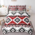 thumbnail image 1 of Manfei Boho Hippie Aztec Twin Bedding Sets 7-Piece, Retro Geometric Abstract Bedding Comforter Set, Tribal Western Style Reversible Sheet Sets, Microfiber Bedroom Decor, 1 of 7
