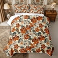 thumbnail image 1 of Manfei Botanical Flower Bed Spread Queen 3pcs,Spring Garden Queen Coverlet Set,1 Quilt and 2 Pillowcases, 1 of 7