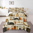 thumbnail image 1 of Manfei Boys Girls Animal Cats Full Size Comforter Sets 3-Piece,Vintage Aesthetic Bedding Comforter Set,Cartoon Pet Lightweight Bedding Sets,Ultra Soft Home Decor,Reversible, 1 of 8