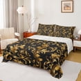 thumbnail image 1 of Manfei Boys Girls Boho Flowers Full Size Sheets 4-Piece,Bohemian Damask Breathable Bed Sheets,Traditional Flower Lightweight Sheet Sets,Lightweight Room Decor, 1 of 7