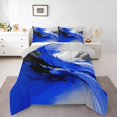 thumbnail image 1 of Manfei Boys Girls Oil Painting Full Size Comforter Sets 3-Piece,Abstract Gradient Bedding Comforter Set,Graffiti Splash Lightweight Bedding Sets,Microfiber Bedroom Decor,Reversible, 1 of 8