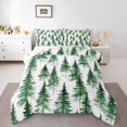 thumbnail image 1 of Manfei Boys Girls Xmas Jungle Bedding Comforter Set 2pcs,Merry Christmas Twin Comforter Sets Microfiber,Green White Breathable Bedding Set,Luxury Bedroom Decor,Reversible, 1 of 8