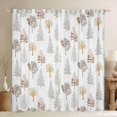 thumbnail image 1 of Manfei Boys Girls Xmas Jungle Black Out Curtains,Merry Christmas Curtains Pack of 2 (42x63 Each),Happy New Year Bedroom Curtains,Luxury Bedroom Decor, 1 of 6