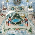 thumbnail image 1 of Manfei Boys Girls Xmas Nutcracker 2pcs Bedding Comforter Set,Ballet Girl Princess Twin Comforter Sets,Christmas Tree Breathable Bedding Set,Luxury Bedroom Decor,Reversible, 1 of 8