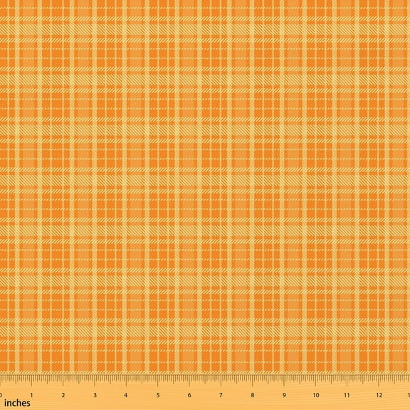 Manfei Buffalo Check Fabric by the Yard 2 Yards, Tartan Sewing Fabric