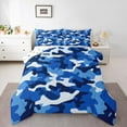 thumbnail image 1 of Manfei Camo Queen Comforter Set,Rustic Outdoor,Luxury Reversible,3-Piece, 1 of 8