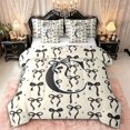 thumbnail image 1 of Manfei Cartoon Bow Letter C Monogrammed Twin Bedding Sets 7-Piece for Girls Teens,Polka Dots Vintage Bowtie Bedding Comforter Set for Kids,Luxury Bedroom Decor, 1 of 7