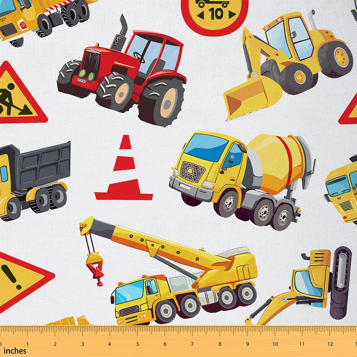 color image cartoon construction crane truck vector illustration Stock  Vector | Adobe Stock, image size:1200x1200