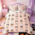thumbnail image 1 of Manfei Cartoon Ghost 7-Piece Twin Bedding,Classic Halloween Pumpkin Lantern Bedding Comforter Set,Reversible, 1 of 7