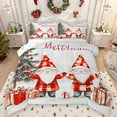 thumbnail image 1 of Manfei Cartoon Gnome Bedding Comforter Set,Merry Christmas Twin Comforter Sets,Kids Xmas Gifts Tree Bedding Set For Girls Boys,Microfiber Bedroom Decor Reversible,2-Piece, 1 of 8