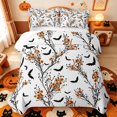 thumbnail image 1 of Manfei Cartoon Halloween Quilt King,Magic Ghost King Coverlet Set,3-Piece,1 Bedspread and 2 Pillowcases, 1 of 7