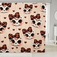 thumbnail image 1 of Manfei Cartoon Halloween Shower Curtain 72Wx72L,Spooky Witch Pattern Bathroom Curtain, 1 of 5