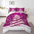 thumbnail image 1 of Manfei Cartoon Xmas Tree Bedding Comforter Set, Merry Christmas Twin Comforter Sets, Princess Fairy Tale Reversible Bedding Set, Lightweight Room Decor, 2-Piece, 1 of 8