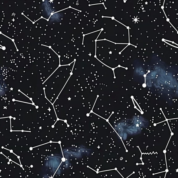 Manfei Celestial Stars Polka Dot 7-Piece Twin Bedding,Cute Galaxy Themed Bedding Comforter Set,Black Blue,Black Reversible