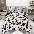 thumbnail image 1 of Homewish Chic Cheetah Print Queen Comforter Set, Fashion Abstract Polkadot Bedding Sets, Teens Adult Men Women Reversible Bedding Comforter Set, Super Cozy Room Decor, 3 Pieces, 1 of 8