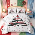 thumbnail image 1 of Manfei Christmas Charming Snowflake Twin Quilt Set,Cartoon Farm Cattle Twin Coverlet Set,2 Pieces,1 Bedspread and 1 Pillowcase, 1 of 7