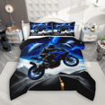 thumbnail image 1 of Manfei Cool Boys Dirt Bike Bedding Comforter Set 2pcs, Cosmos Planets Twin Comforter Sets, Motorcycle Motocross Bedding Set, Ultra Soft Home Decor, 1 of 8