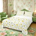 thumbnail image 1 of Manfei Cottagecore Blossom Bed Sheets 4-Piece,Vintage Flowers Leaves Full Size Sheets,1 Flat Sheet,1 Fitted Sheet and 2 Pillowcases, 1 of 6